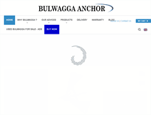 Tablet Screenshot of bulwaggaanchor.com